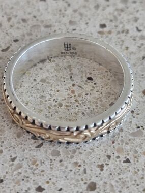James Avery Beaded Scrolled Wedding Ring